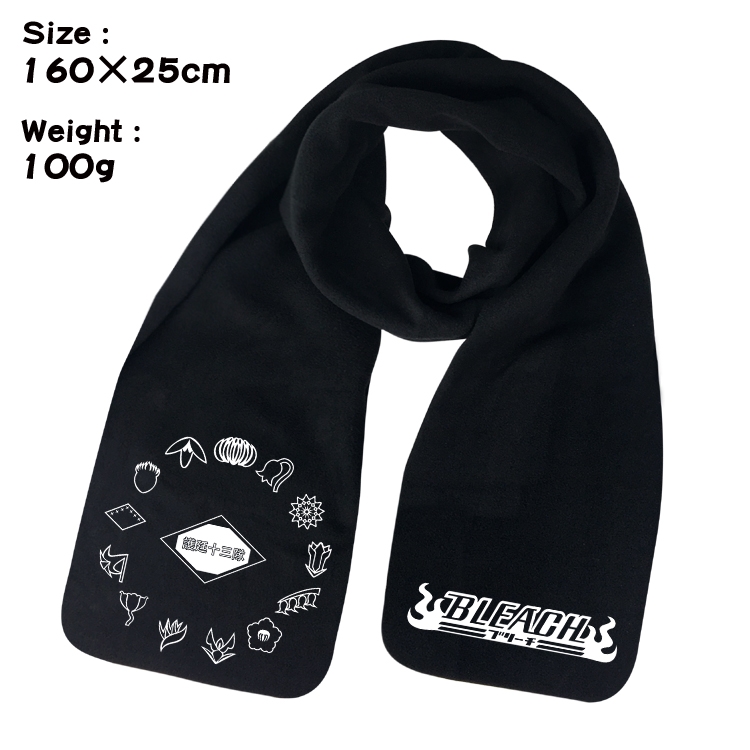 Bleach Anime fleece scarf bib 160X25CM 