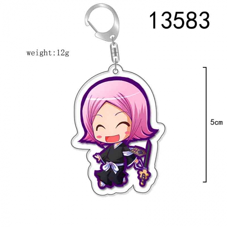 Bleach Anime Acrylic Keychain Charm price for 5 pcs 13583