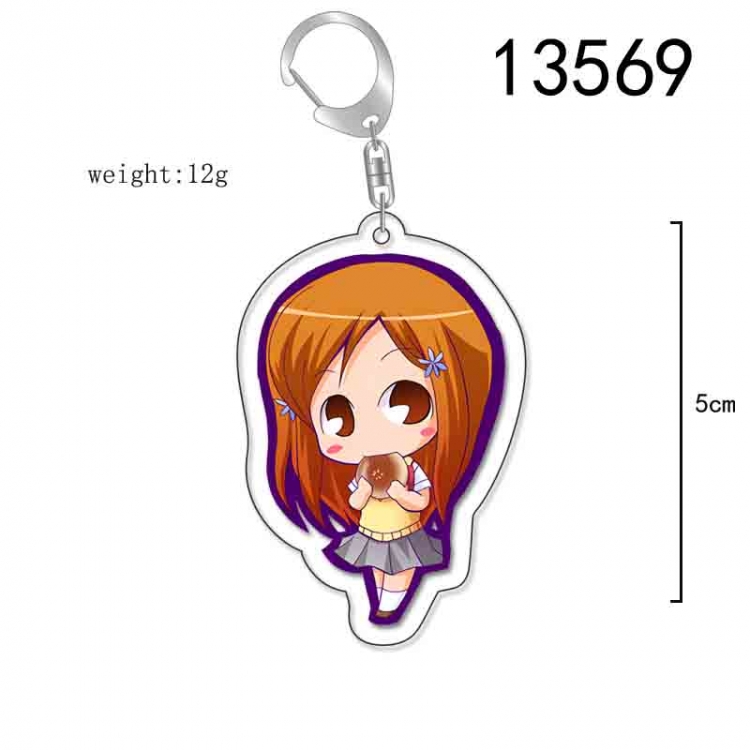 Bleach Anime Acrylic Keychain Charm price for 5 pcs 13569