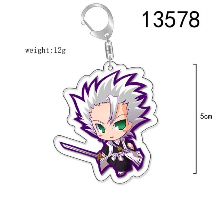 Bleach Anime Acrylic Keychain Charm price for 5 pcs 13578