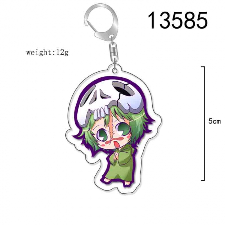 Bleach Anime Acrylic Keychain Charm price for 5 pcs 13585