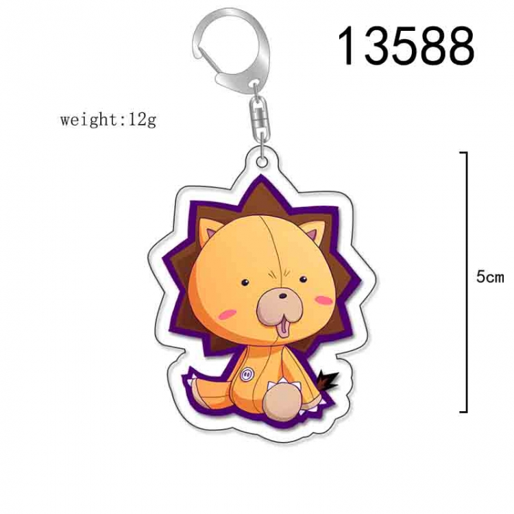 Bleach Anime Acrylic Keychain Charm price for 5 pcs 13588