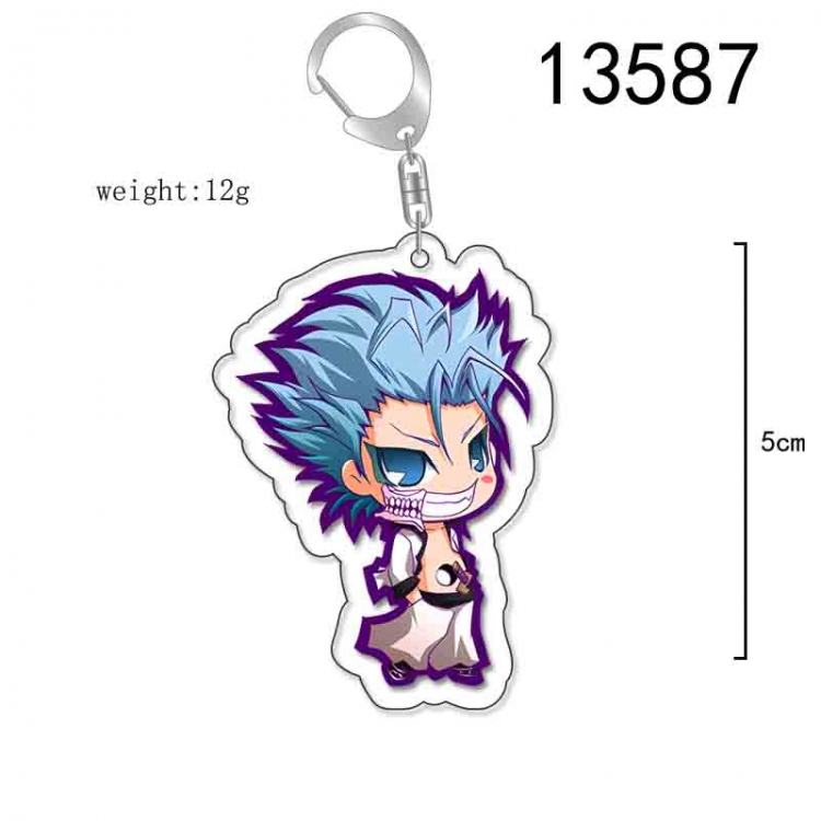 Bleach Anime Acrylic Keychain Charm price for 5 pcs 13587