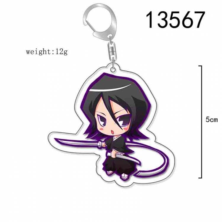 Bleach Anime Acrylic Keychain Charm price for 5 pcs 13567