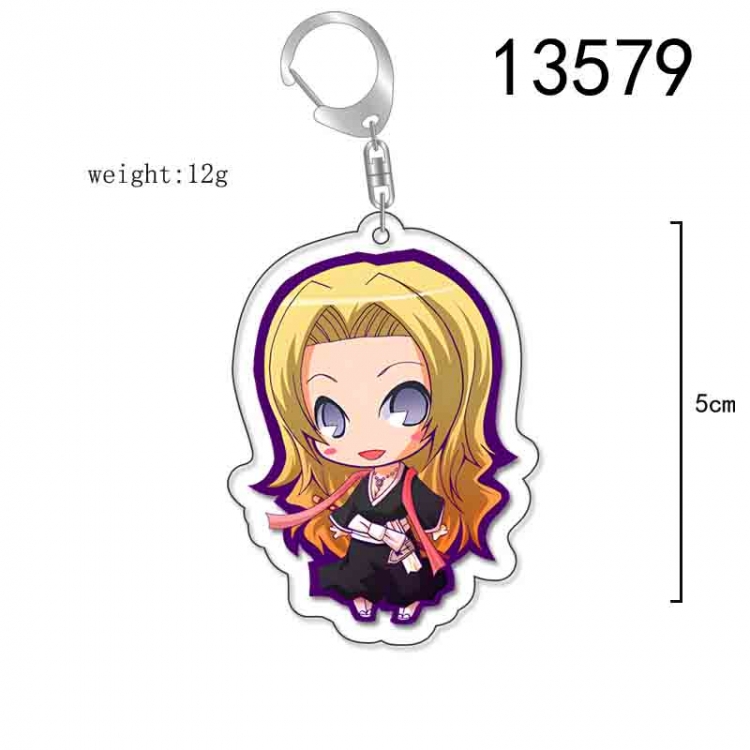 Bleach Anime Acrylic Keychain Charm price for 5 pcs 13579