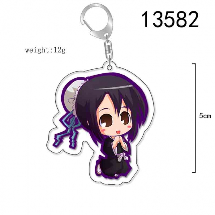 Bleach Anime Acrylic Keychain Charm price for 5 pcs 13582