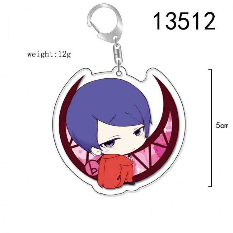 Tokyo Ghoul Anime Acrylic Keychain Charm price for 5 pcs 13512