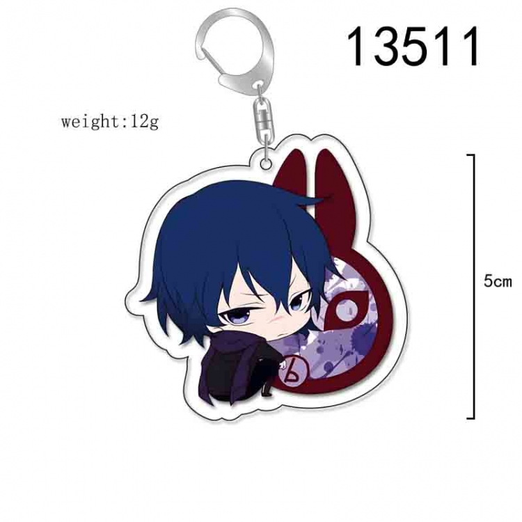 Tokyo Ghoul Anime Acrylic Keychain Charm price for 5 pcs 13511