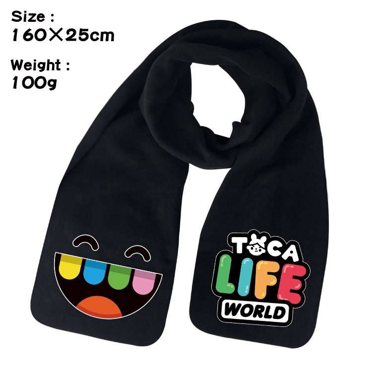 toca life world Anime fleece scarf bib 160X25CM 
