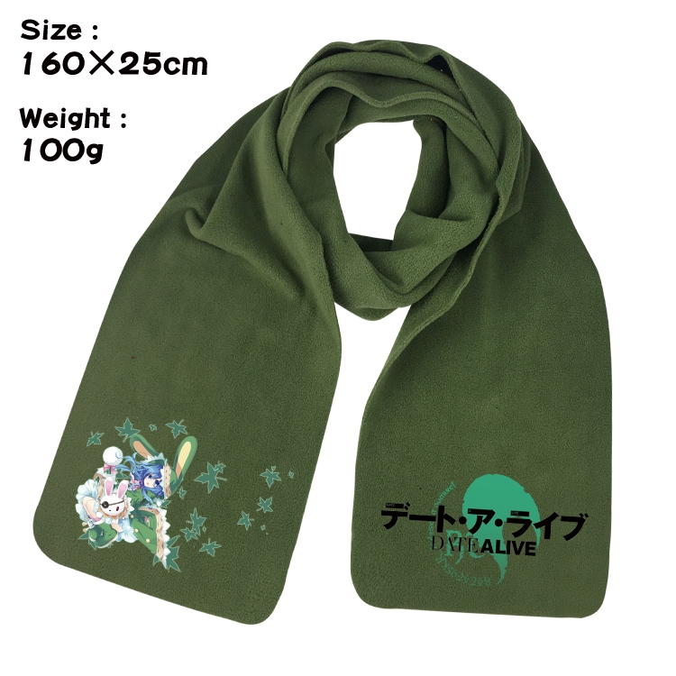 Date-A-Live Anime fleece scarf bib 160X25CM 