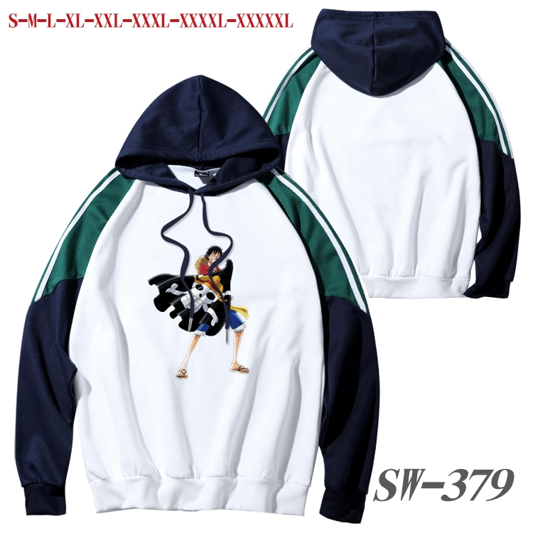 SPY×FAMILY Anime color contrast sweater pullover Hoodie from S to 5XL