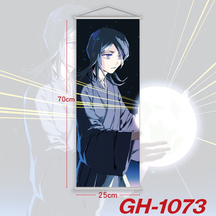 Bleach Plastic Rod Cloth Small Hanging Canvas Painting 25x70cm price for 5 pcs GH-1073A