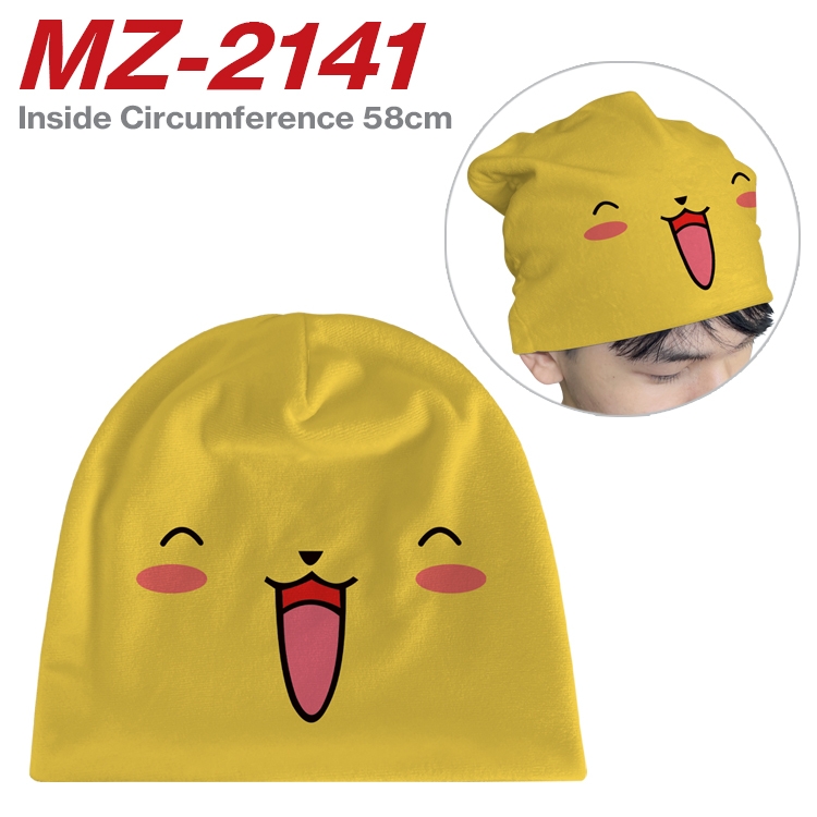 Card Captor Sakura Anime flannel full color hat cosplay men's and women's knitted hats 58cm  MZ-2141