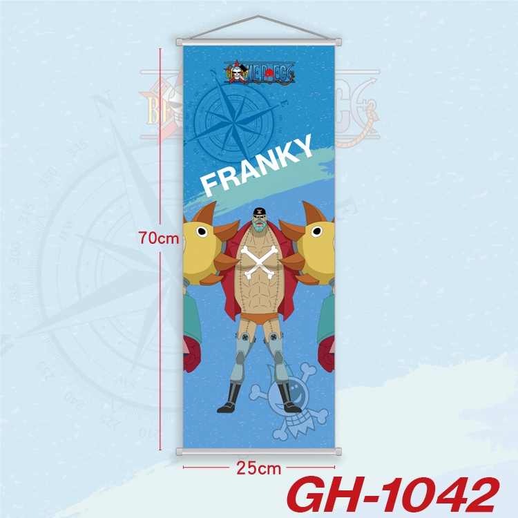 One Piece Plastic Rod Cloth Small Hanging Canvas Painting Wall Scroll 25x70cm price for 5 pcs GH-1042A