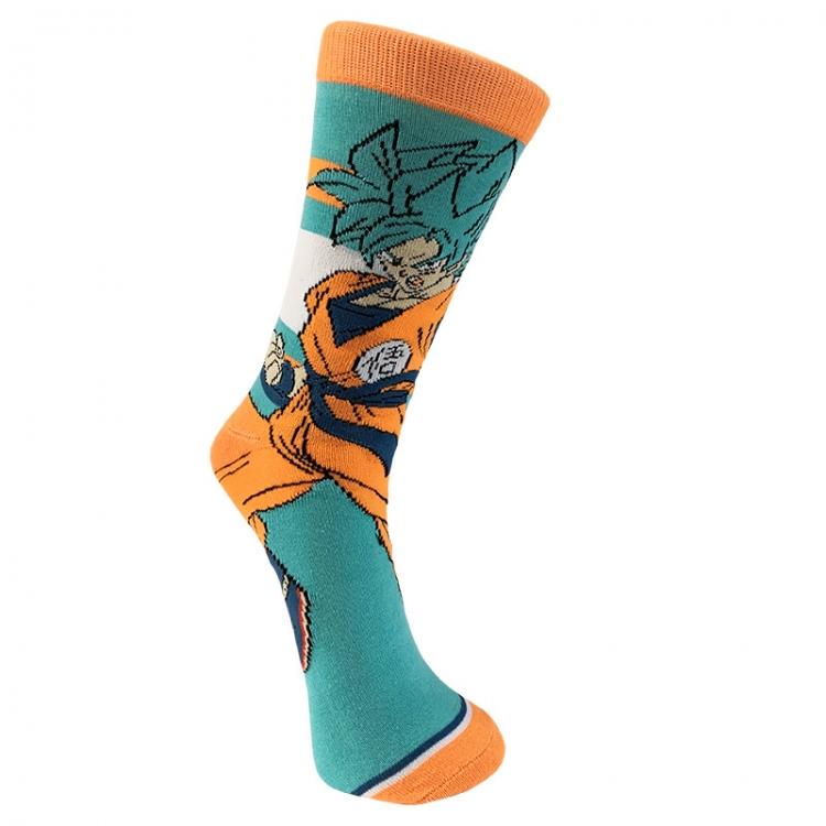 DRAGON BALL Personality socks in the tube Couple socks price for 5 pcs