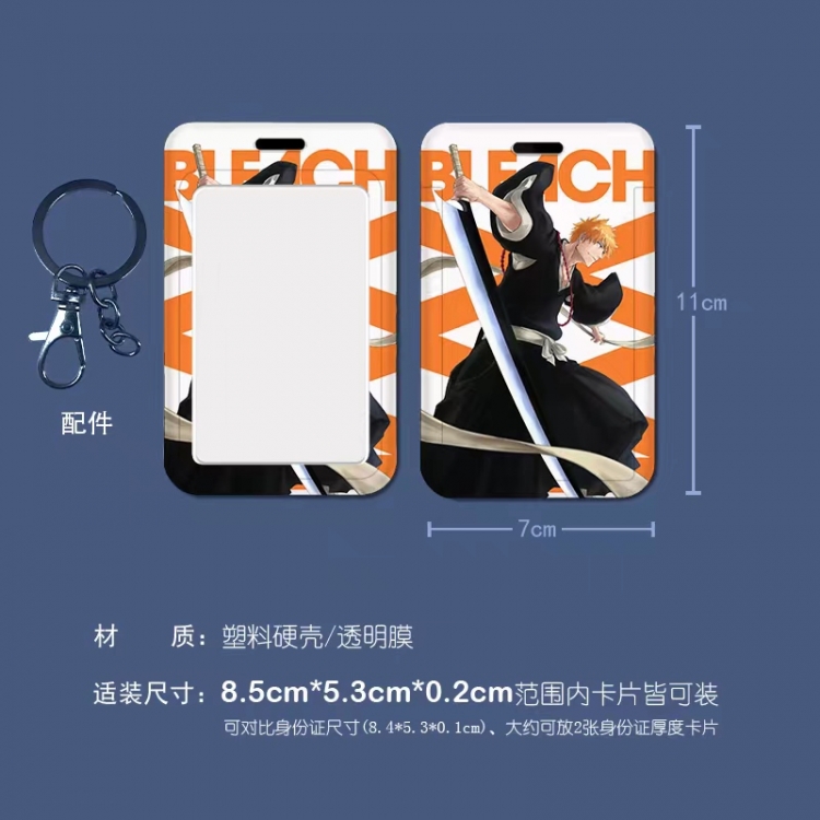 Bleach Cartoon peripheral ID card sleeve Ferrule 11cm long 7cm wide price for 5 pcs