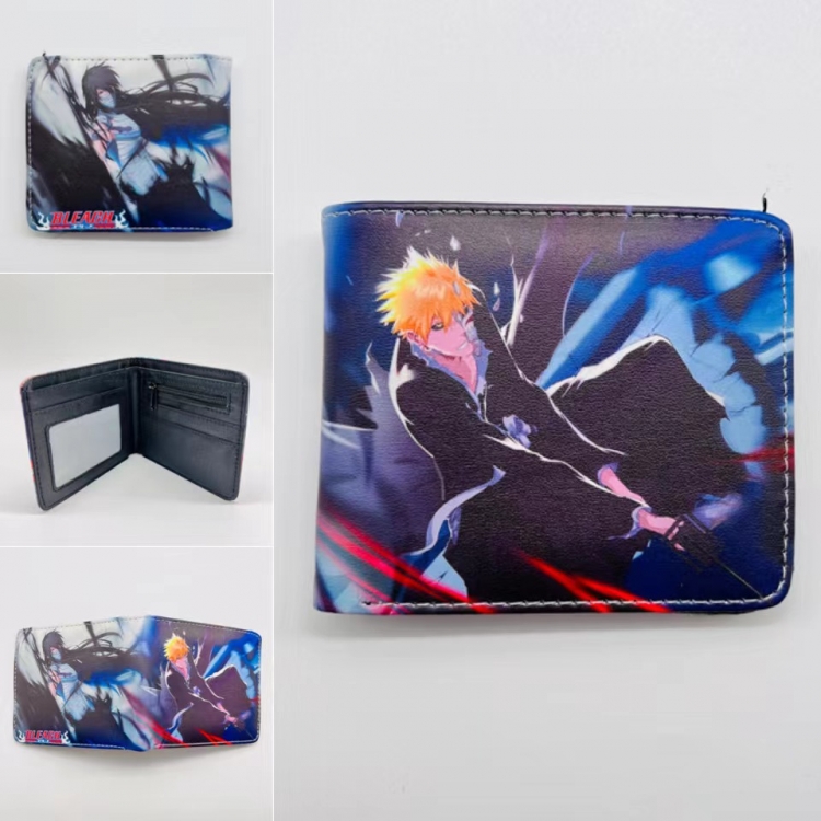 Bleach Full color  Two fold short card case wallet 11X9.5CM 