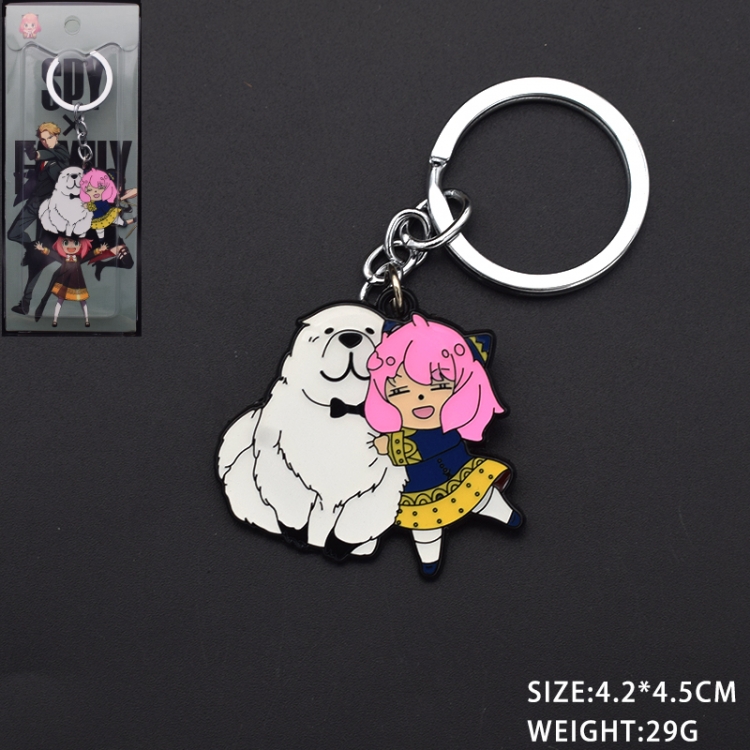 SPY×FAMILY Metal key chain pendant around animation