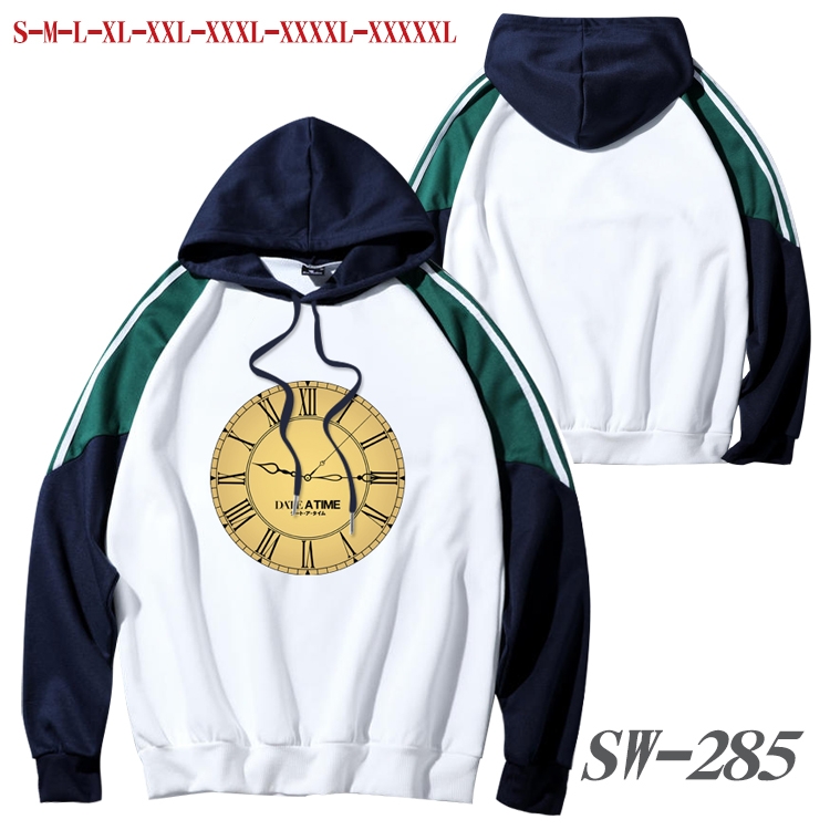 Date-A-Live Anime color contrast sweater pullover Hoodie from S to 5XL SW-285