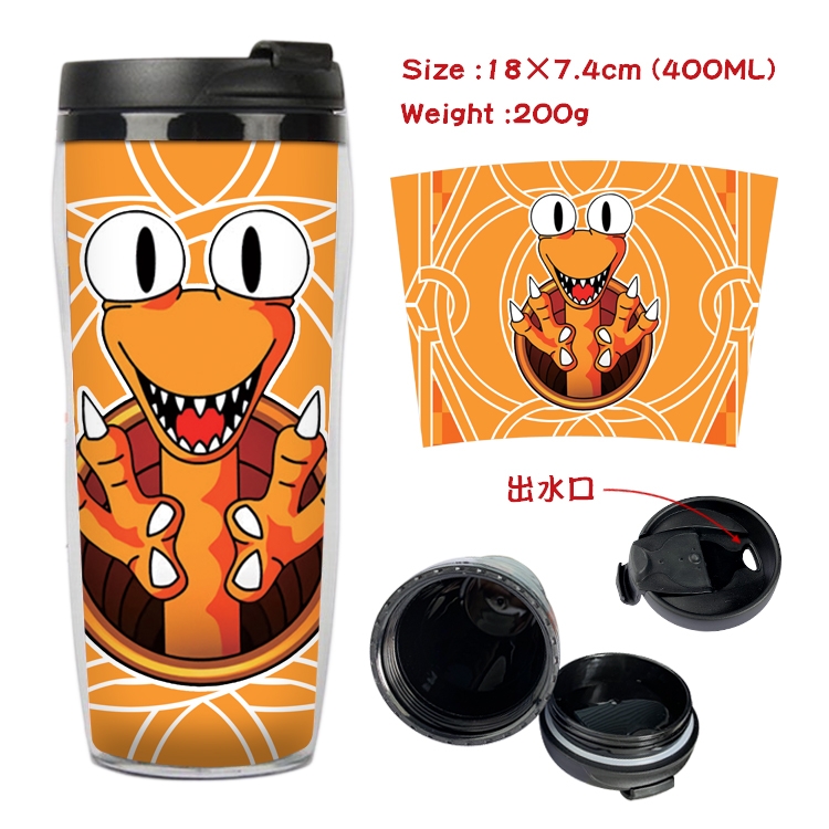 Rainbow friends Starbucks Leakproof Insulation cup Kettle 18X7.4CM 400ML