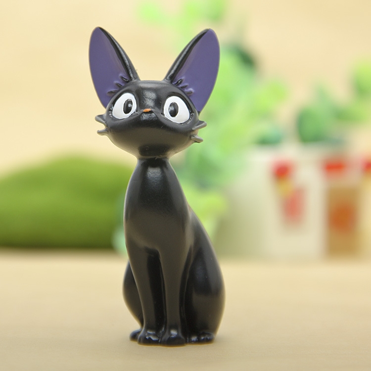 Black Cat Hand made DIY cake decorative gardening decorations Figure