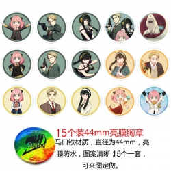 SPY×FAMILY Anime round Badge B...