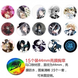 Kuroshitsuji Anime round Badge...