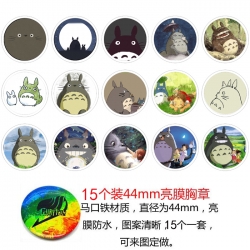 TOTORO Anime round Badge Brigh...