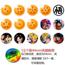 DRAGON BALL Anime round Badge ...