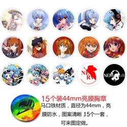 EVA Anime round Badge Bright f...