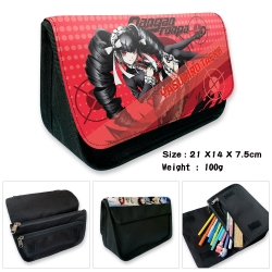 Dangan-Ronpa Velcro canvas zip...