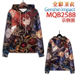 Genshin Impact  Full color hoo...