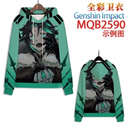 Genshin Impact  Full color hoo...