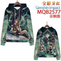 Genshin Impact  Full color hoo...