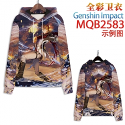 Genshin Impact  Full color hoo...