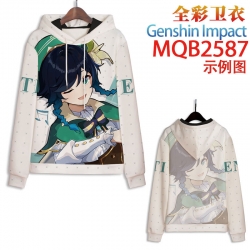 Genshin Impact  Full color hoo...