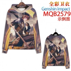 Genshin Impact  Full color hoo...