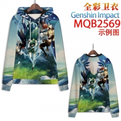 Genshin Impact  Full color hoo...