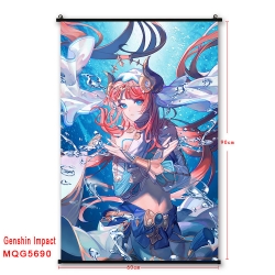 Genshin Impact Anime black Pla...