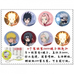 Naruto Anime round mirror keyc...