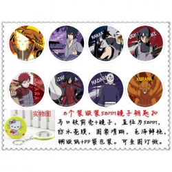 Naruto Anime round mirror keyc...