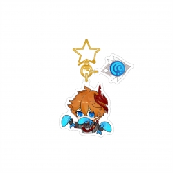 Genshin Impact  Epoxy Keychain...