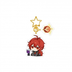 Genshin Impact  Epoxy Keychain...
