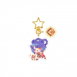 Genshin Impact  Epoxy Keychain...