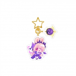 Genshin Impact  Epoxy Keychain...