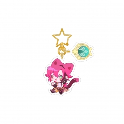 Genshin Impact  Epoxy Keychain...
