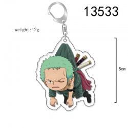 One Piece Anime Acrylic Keycha...