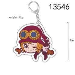 One Piece Anime Acrylic Keycha...