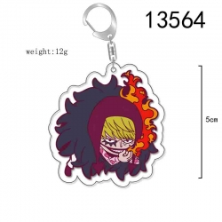 One Piece Anime Acrylic Keycha...