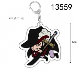 One Piece Anime Acrylic Keycha...